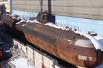 Атомная субмарина К-3 в Мурманской области