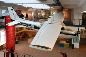 Самолет Матиаса Руста в Берлинском техническом музее