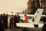 Самолет Матиаса Руста на Красной площади, 1987 год