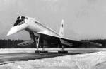 Посадка Ту-144 №04-1 (СССР-77106)