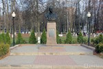 памятник Виктору Талалихину в городском парке отдыха г.Подольска