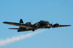 B-17G в небе Даксфорда