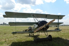 Fokker Dr.I после полета