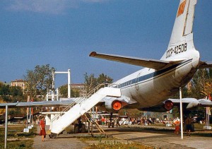Ту-104Б в Зауральной роще г.Оренбурга. 1983 г.